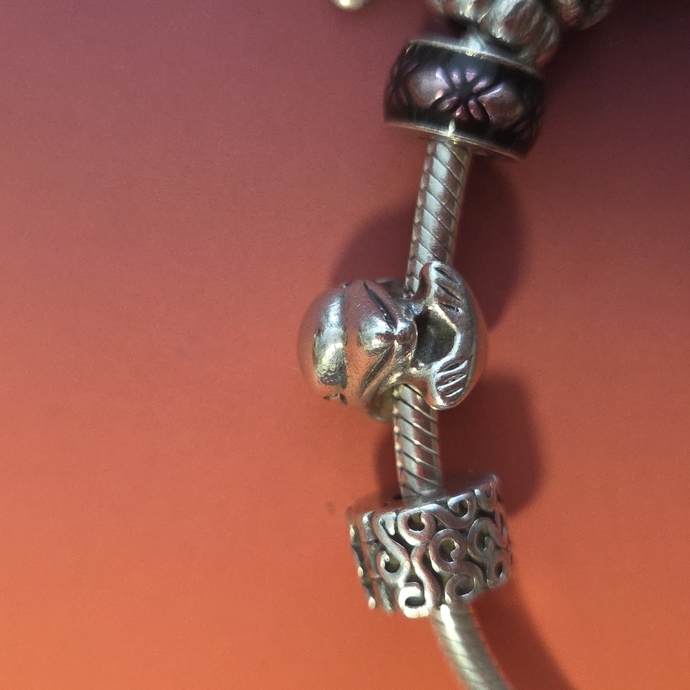 Pandora Retired Sterling Silver Dolphin Bead - 790189